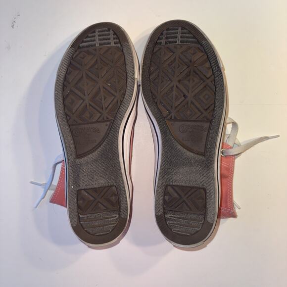 Converse Chuck Taylor All Star High Top Sneakers Pink/Salmon Women’s Size 10 - Picture 13 of 13